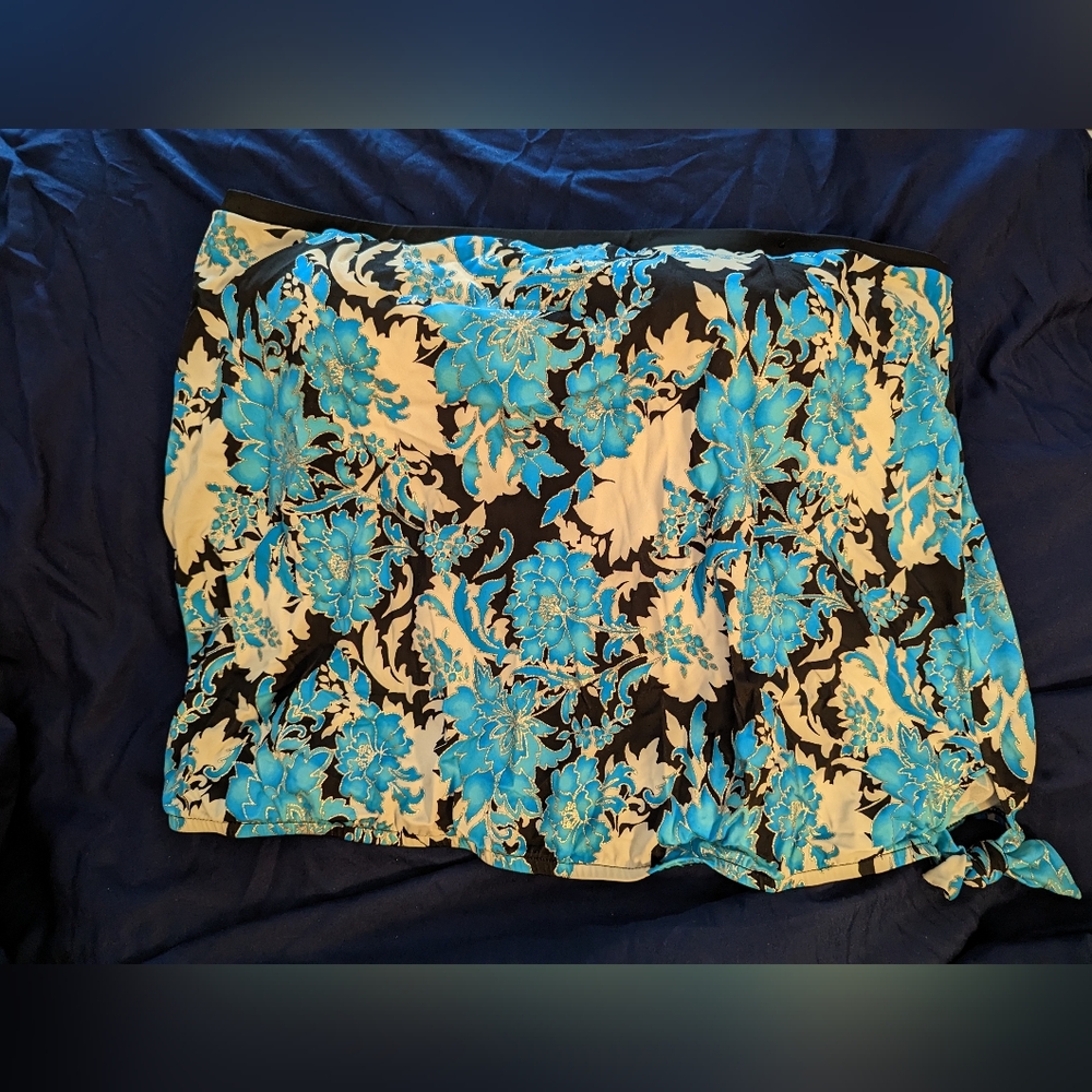 Strapless swimtop